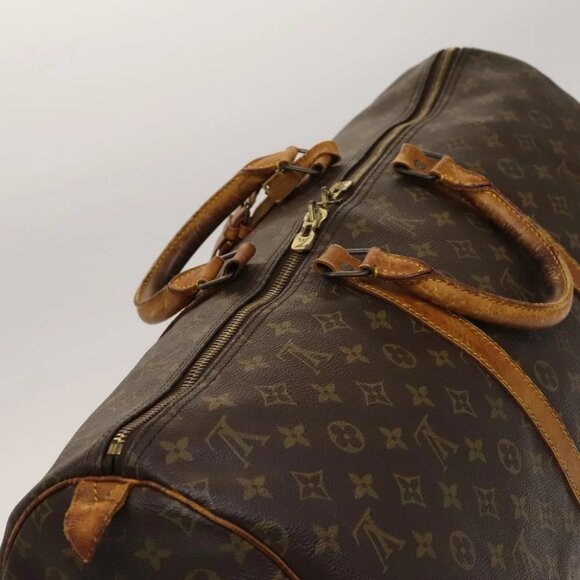LOUIS VUITTON Monogram Keepall 55 Boston Bag - Picture 7 of 14